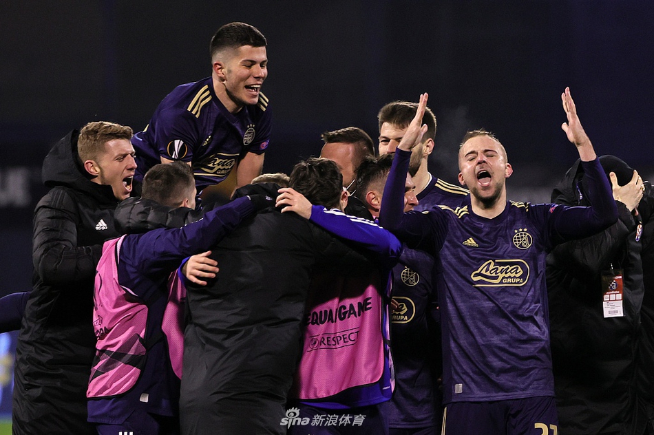 [欧联杯]萨格勒布迪那摩3-0热刺神奇翻盘