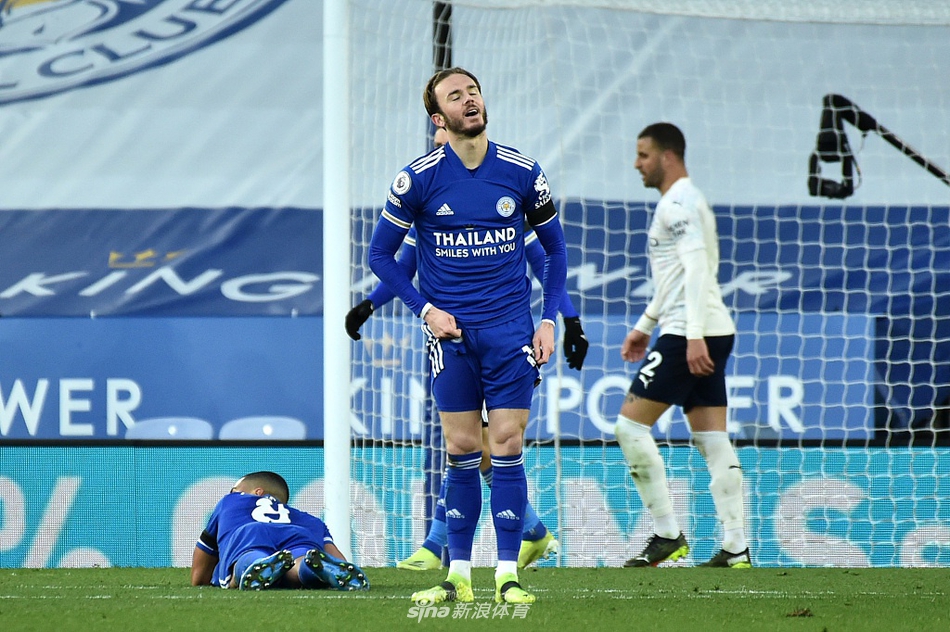 [英超]莱斯特0-2曼城