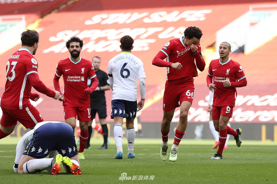 [英超]利物浦2-1维拉 阿诺德绝杀