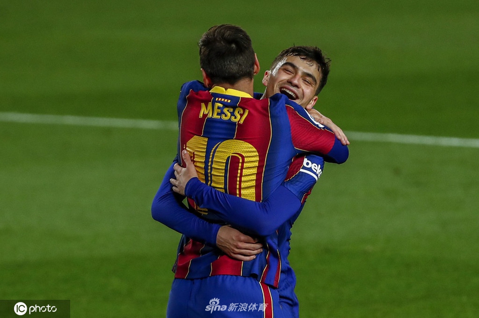 [西甲]巴萨5-2赫塔菲 梅西两射一传