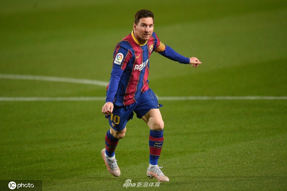 [西甲]巴萨5-2赫塔菲 梅西两射一传