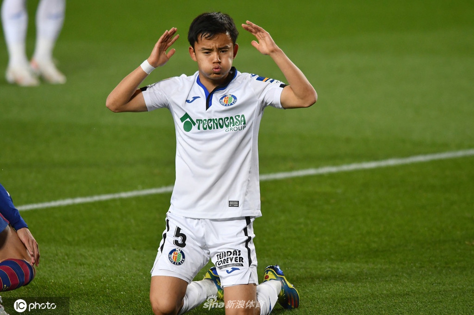 [西甲]巴萨5-2赫塔菲 梅西两射一传