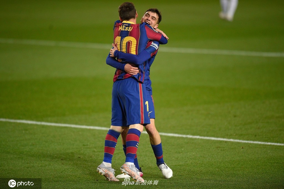 [西甲]巴萨5-2赫塔菲 梅西两射一传