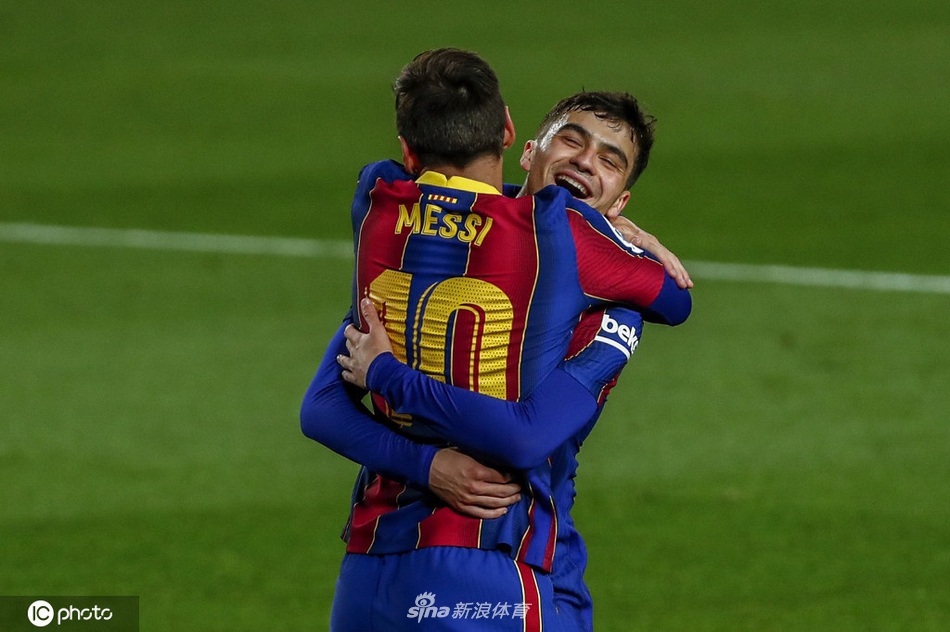 [西甲]巴萨5-2赫塔菲 梅西两射一传