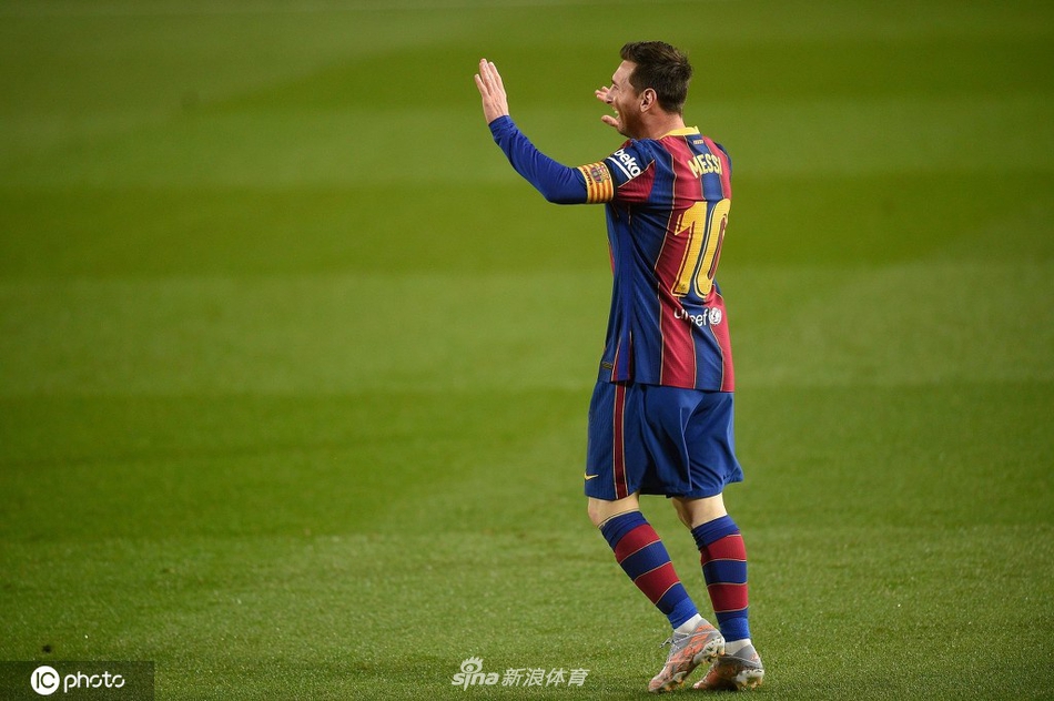 [西甲]巴萨5-2赫塔菲 梅西两射一传