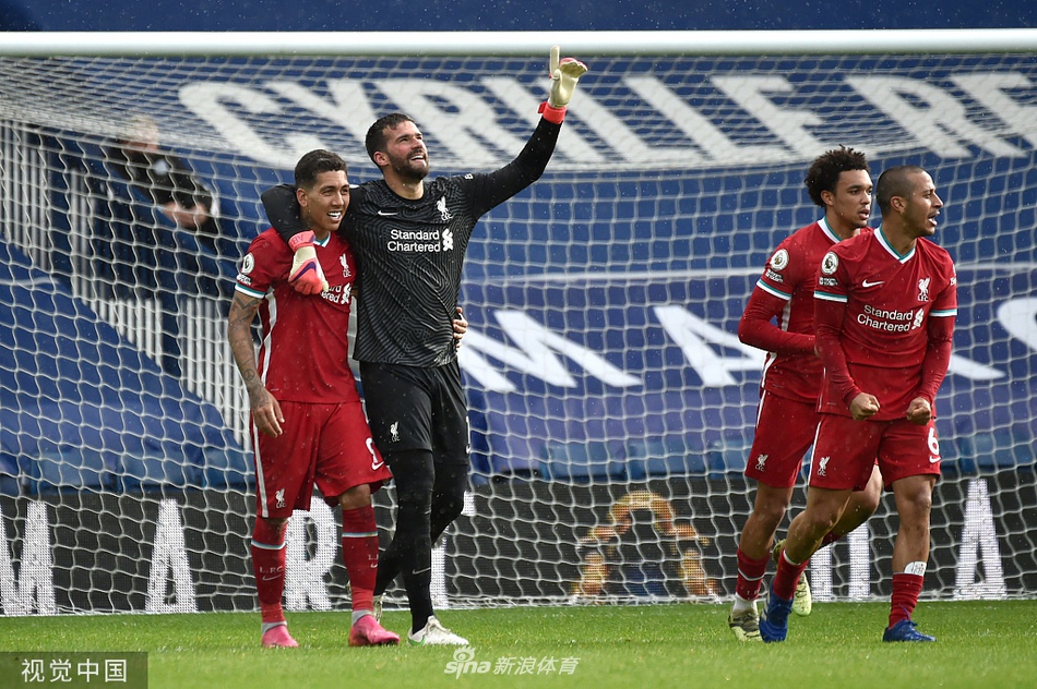 [英超]西布朗1-2利物浦 阿利森绝杀