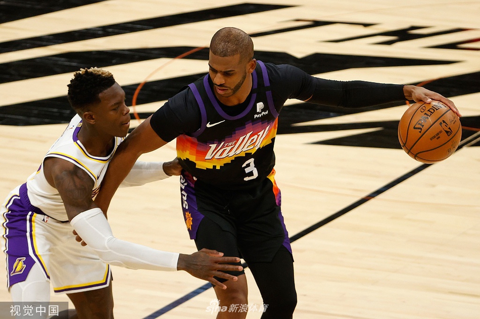 [NBA季后赛]湖人90-99太阳 詹姆斯两双难救主