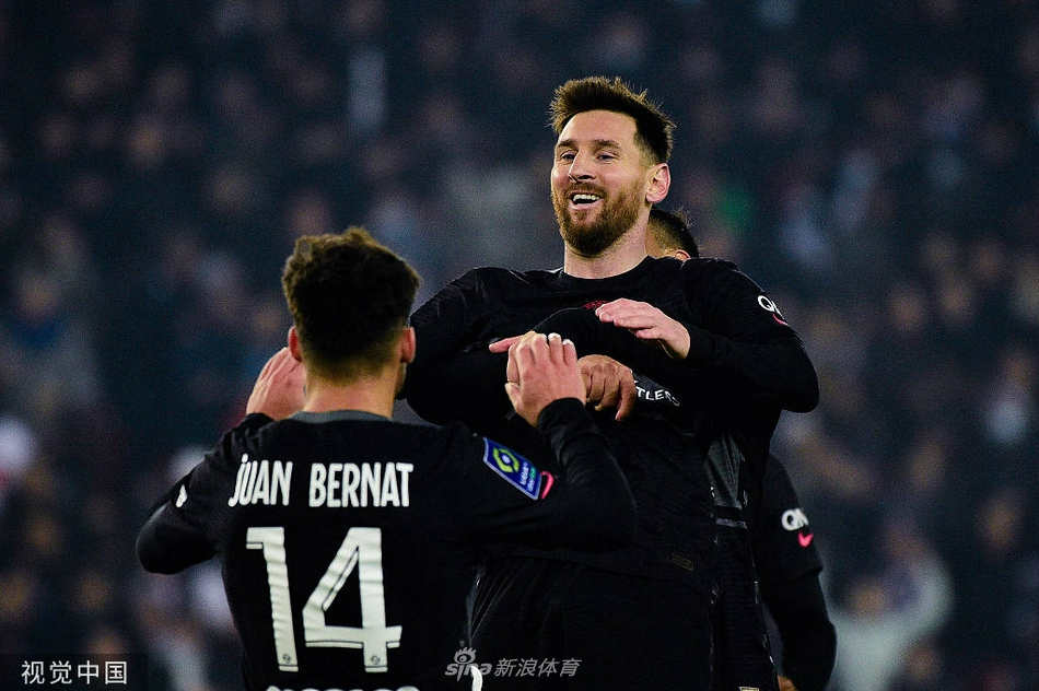 [法甲]巴黎圣日耳曼3-1南特 梅西破门