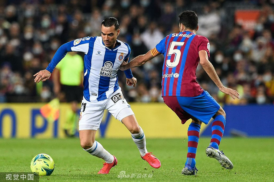 [西甲]巴萨1-0西班牙人 德佩破门