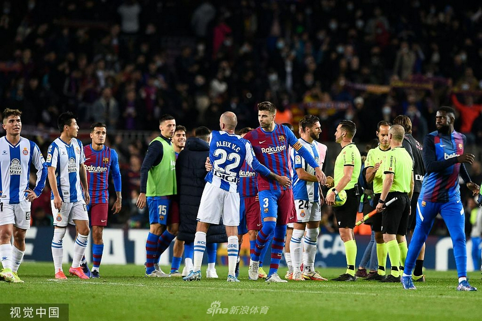 [西甲]巴萨1-0西班牙人 德佩破门