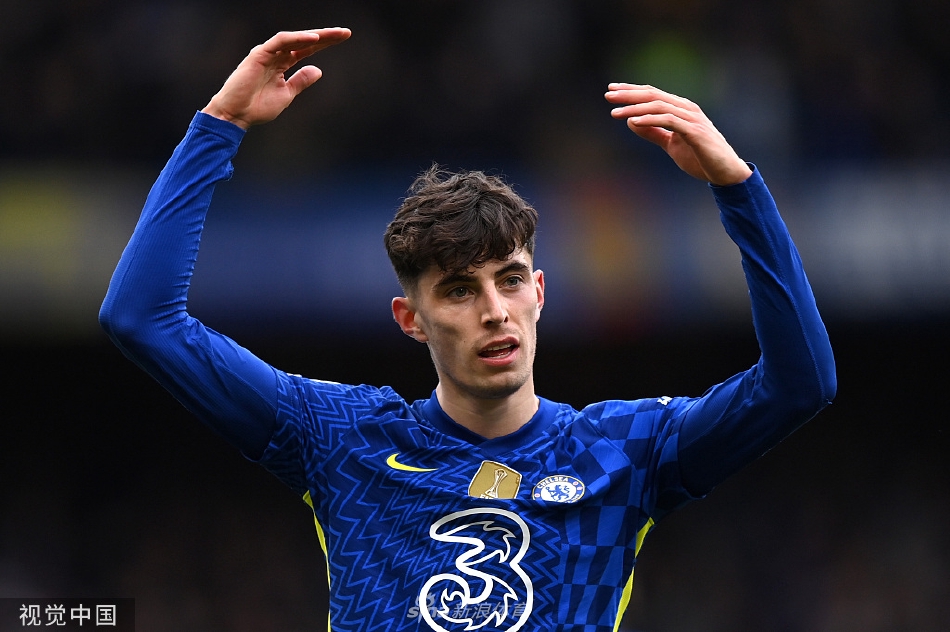 [英超]切尔西1-0纽卡 哈弗茨破门