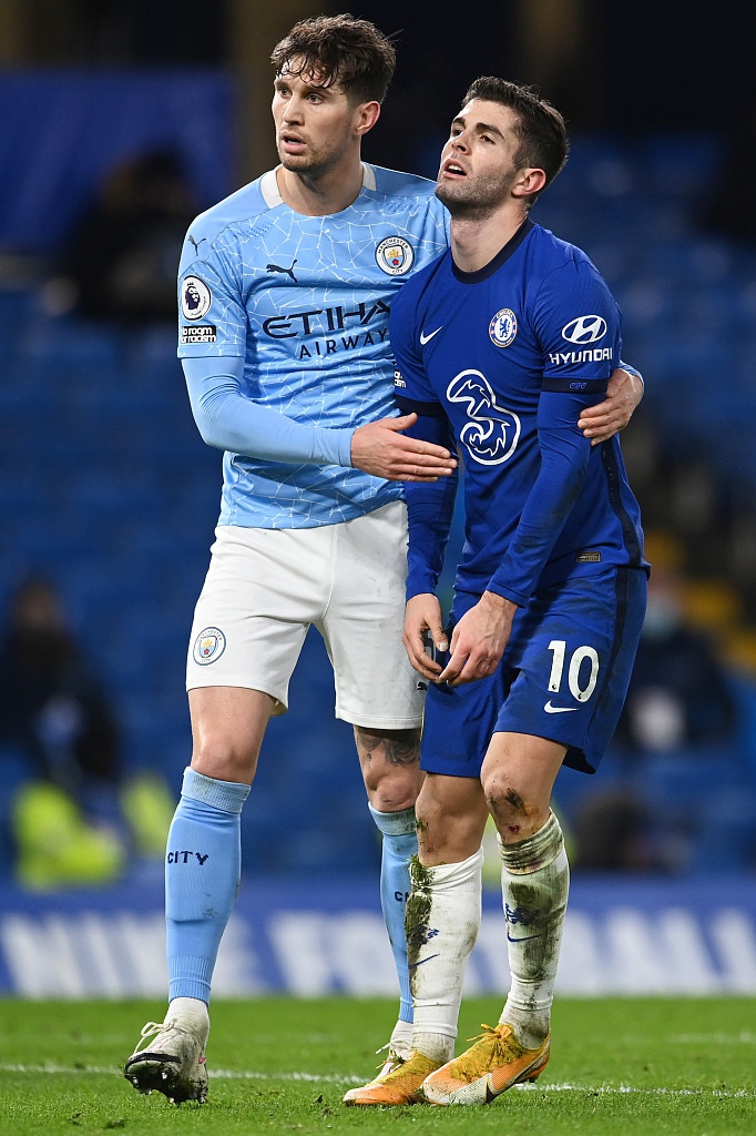 [英超]切尔西1-3曼城 德布劳内传射