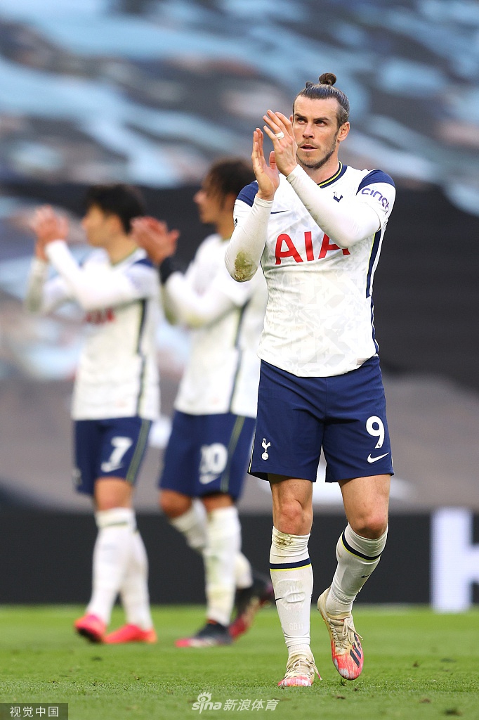 [英超]热刺1-2维拉 主场3连胜被终结