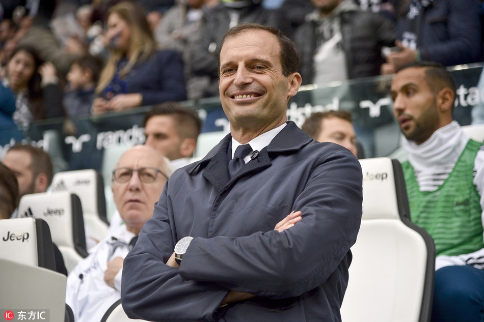 阿莱格里心情不错