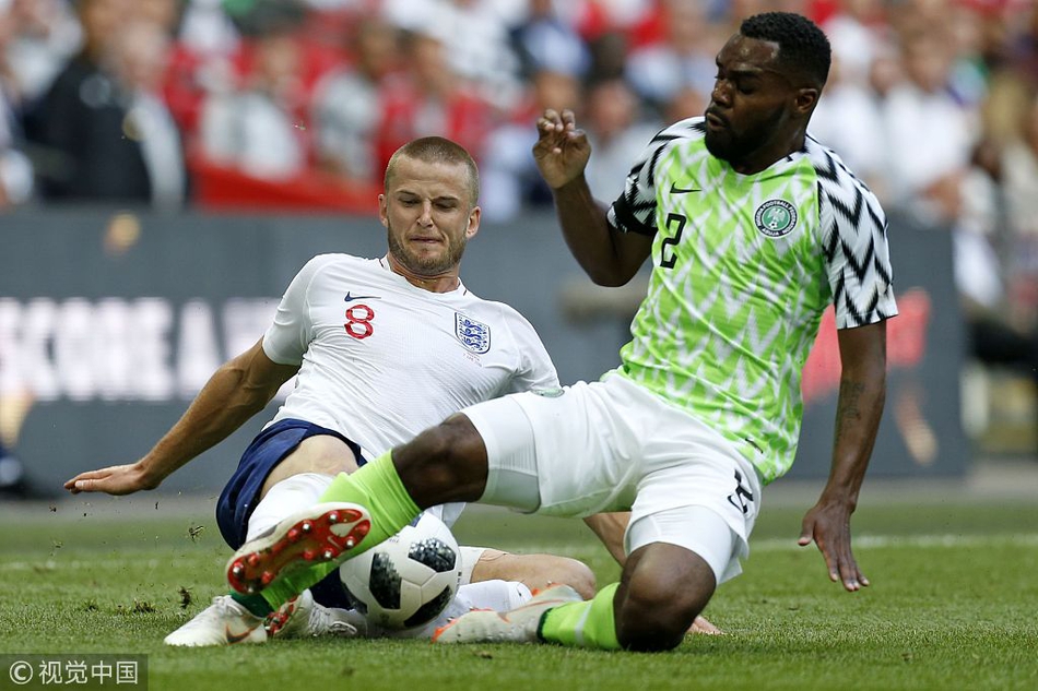 [热身赛]英格兰2-1尼日利亚