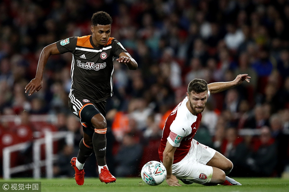 [联赛杯]阿森纳3-1布伦特福德