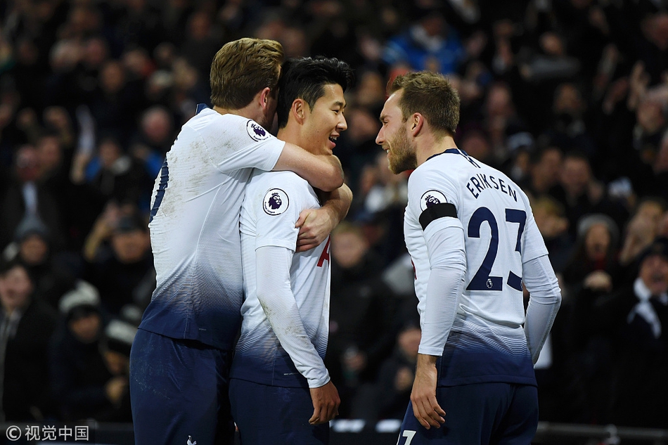 孙兴O打入精彩进球