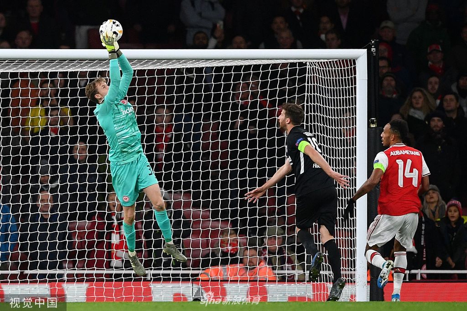 [欧联杯]阿森纳1-2法兰克福
