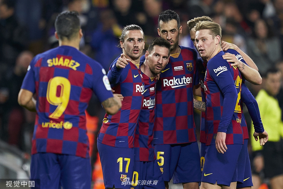 [西甲]巴萨5-2马洛卡