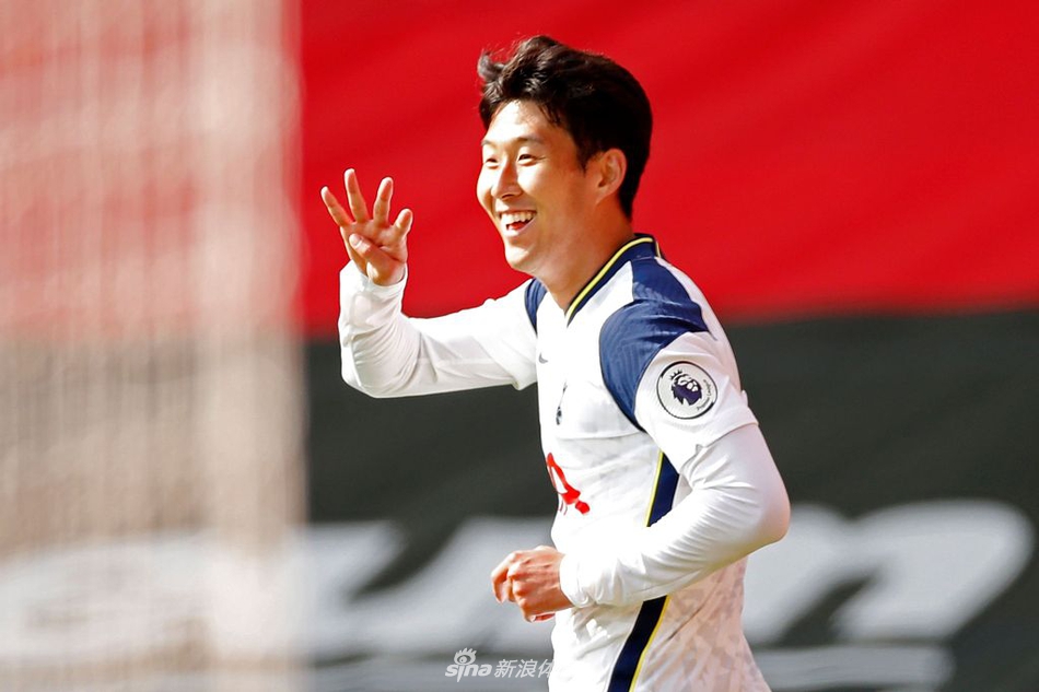 [英超]南安普顿2-5热刺 孙兴O大四喜