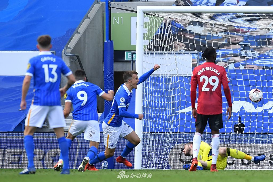 [英超]布莱顿2-3曼联 B费压哨点杀