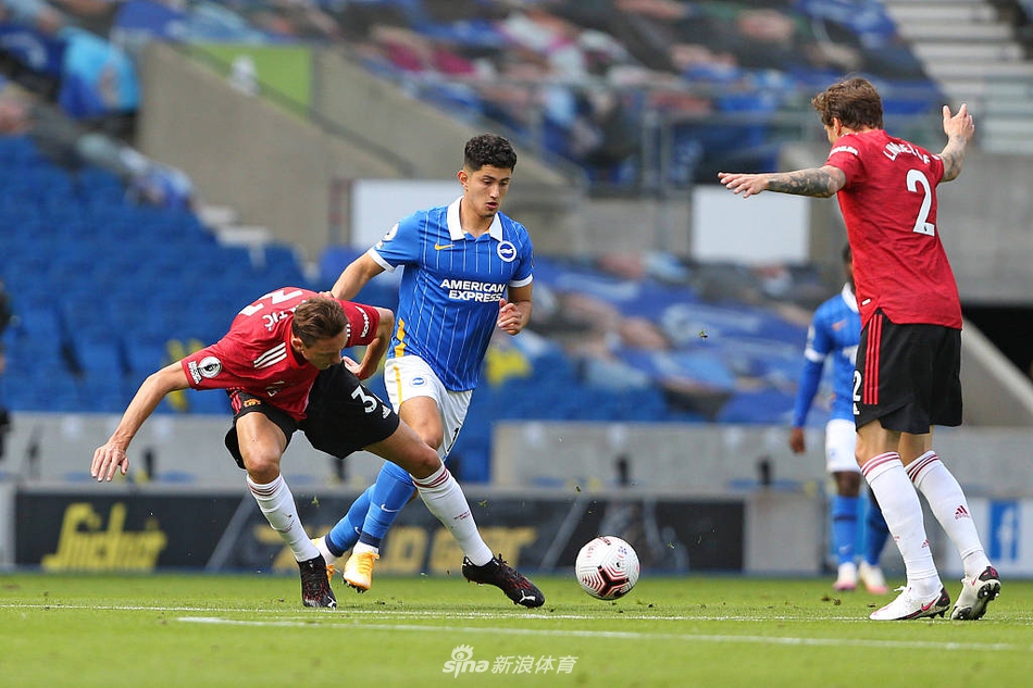 [英超]布莱顿2-3曼联 B费压哨点杀