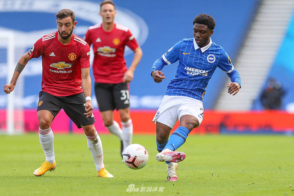[英超]布莱顿2-3曼联 B费压哨点杀