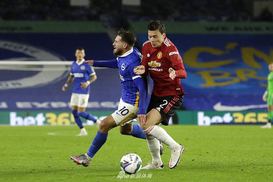[联赛杯]布莱顿0-3曼联