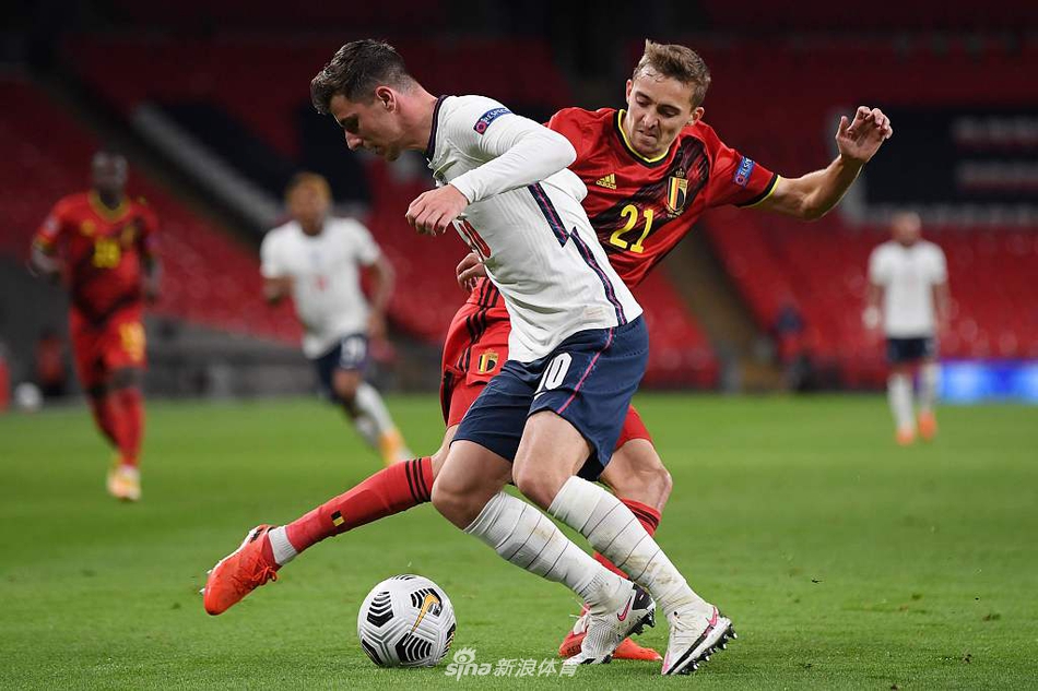 [欧国联]英格兰2-1比利时
