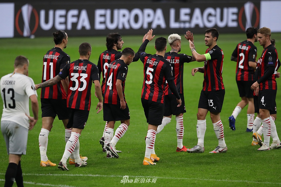 [欧联杯]AC米兰3-0布拉格斯巴达