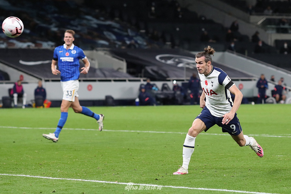 [英超]热刺2-1布莱顿 贝尔绝杀