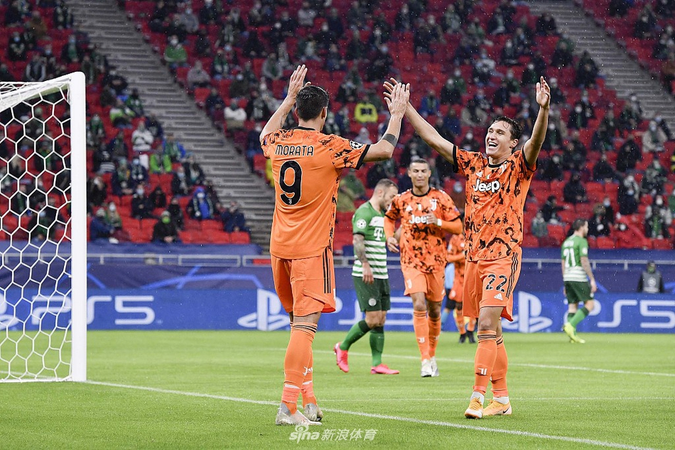 [欧冠]费伦茨城1-4尤文 莫拉塔2球C罗助攻