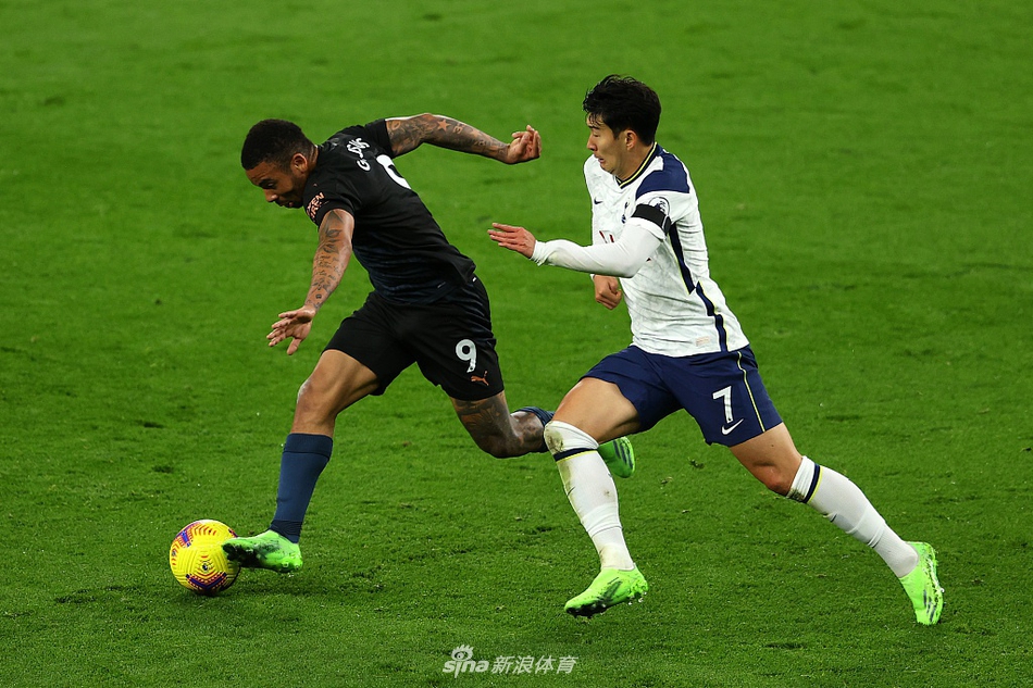 [英超]热刺2-0曼城 孙兴O破门