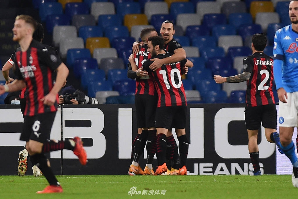 [意甲]那不勒斯1-3AC米兰 伊布两球
