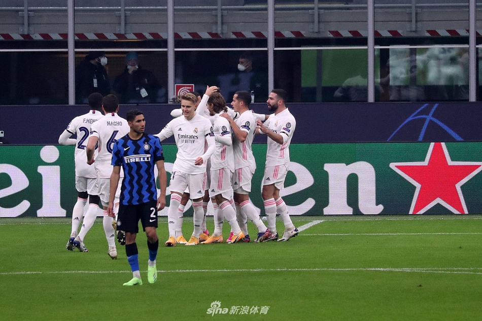 [欧冠]国米0-2皇马 阿扎尔点球破门