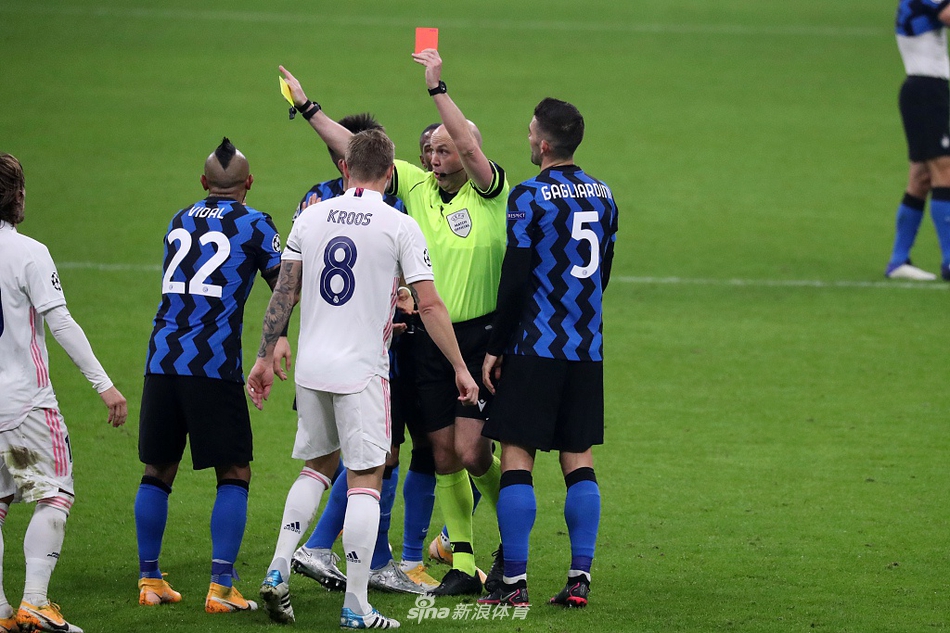 [欧冠]国米0-2皇马 阿扎尔点球破门