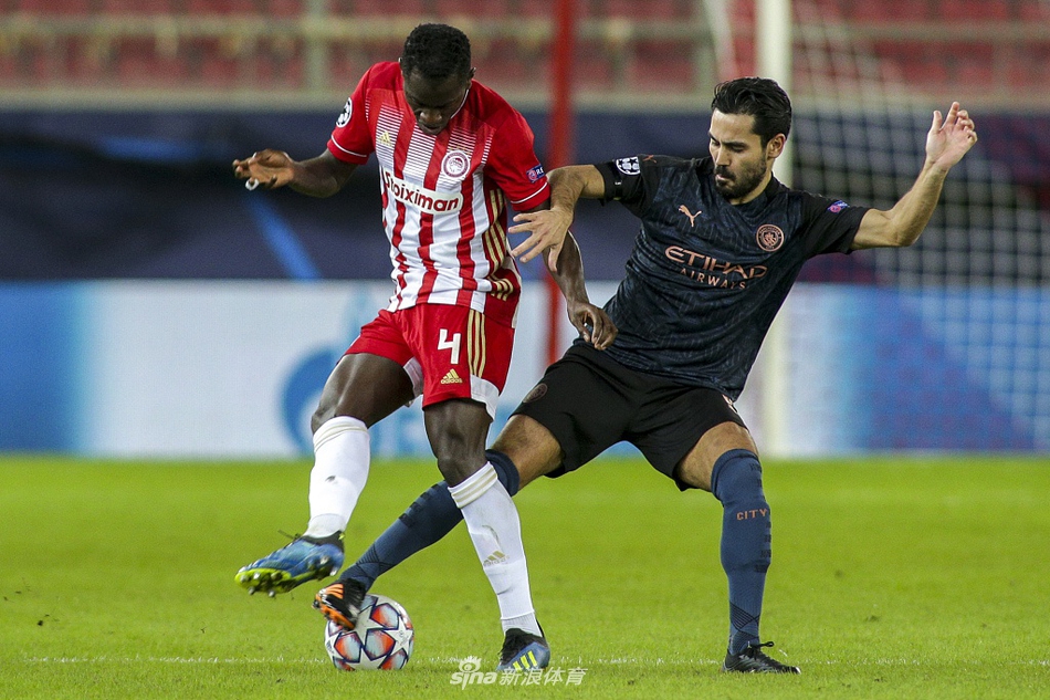 [欧冠]奥林匹亚科斯0-1曼城