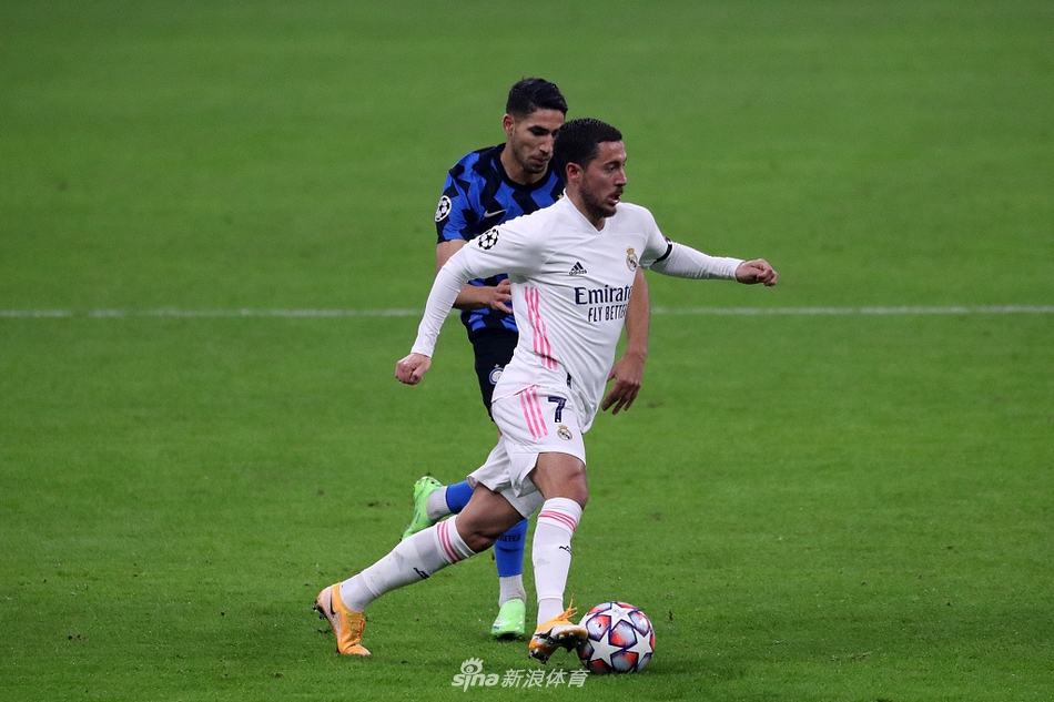 [欧冠]国米0-2皇马 阿扎尔点球破门