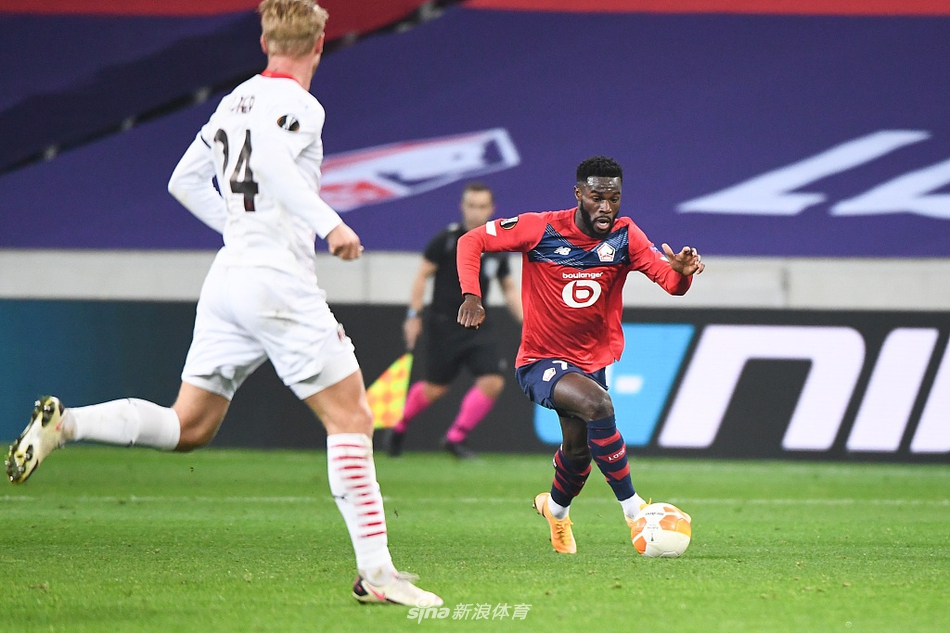 [欧联杯]里尔1-1AC米兰