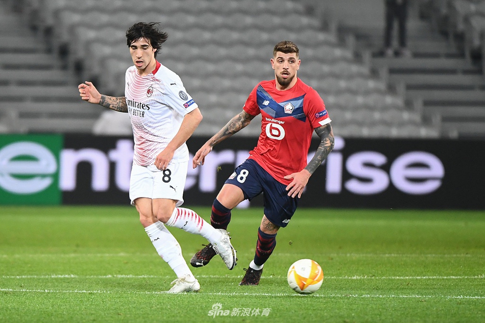 [欧联杯]里尔1-1AC米兰