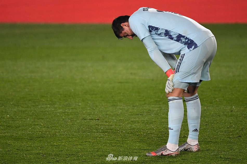 [西甲]皇马1-2阿拉维斯 阿扎尔伤退