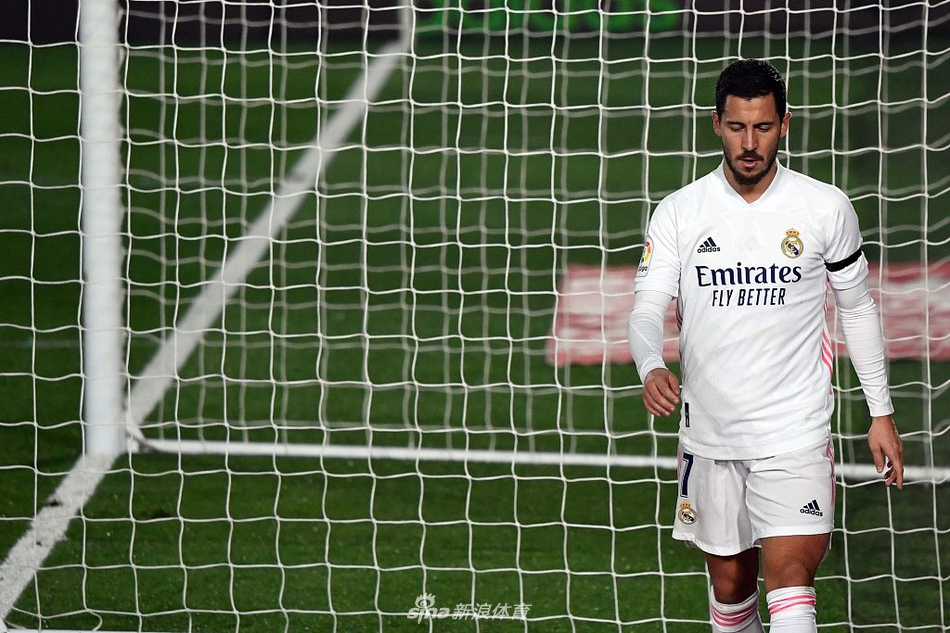 [西甲]皇马1-2阿拉维斯 阿扎尔伤退