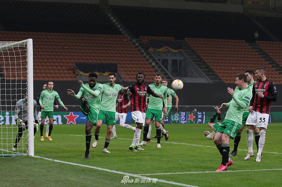 [欧联杯]AC米兰4-2凯尔特人 海于格传射