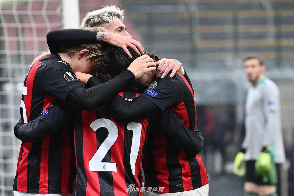 [欧联杯]AC米兰4-2凯尔特人 海于格传射