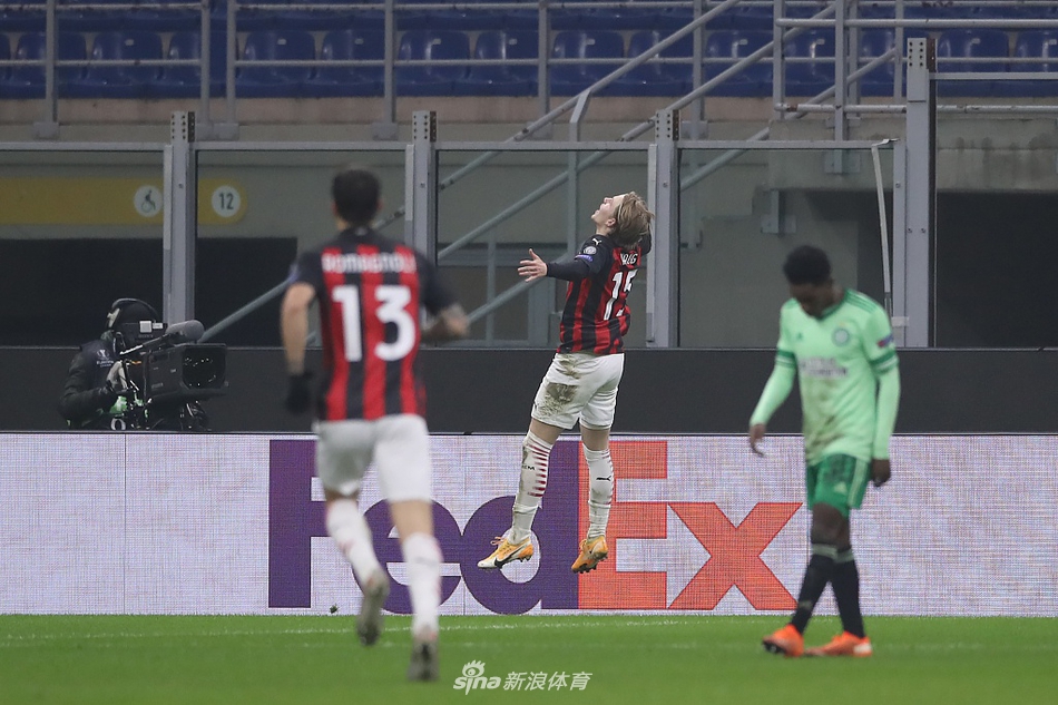 [欧联杯]AC米兰4-2凯尔特人 海于格传射
