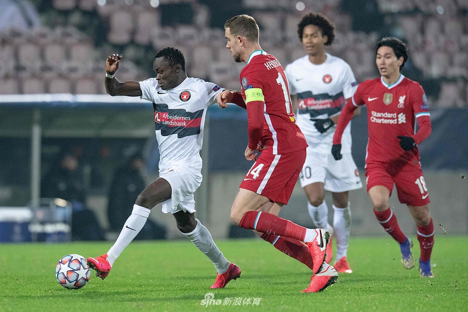 [欧冠]中日德兰1-1利物浦