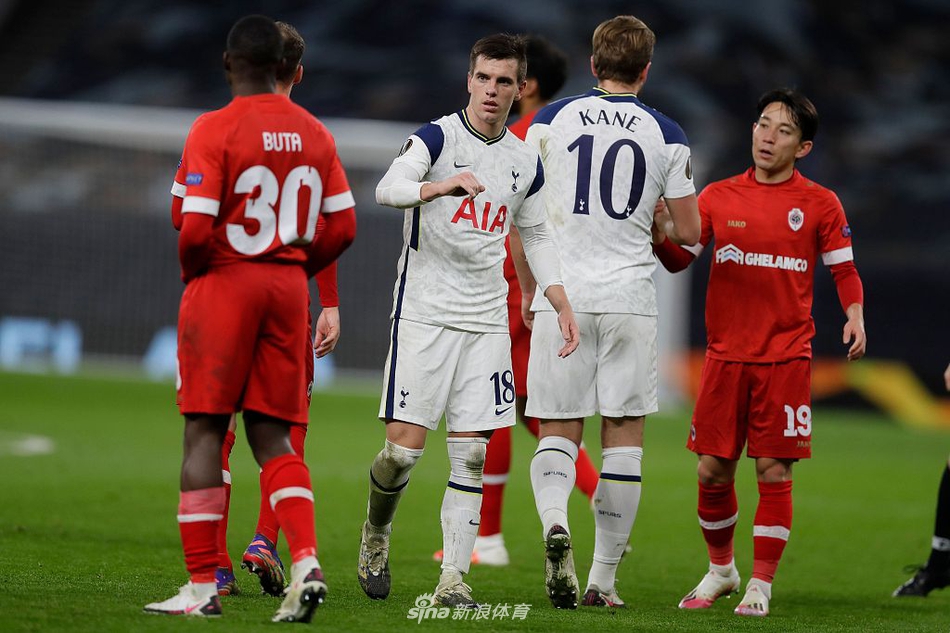 [欧联杯]热刺2-0安特卫普