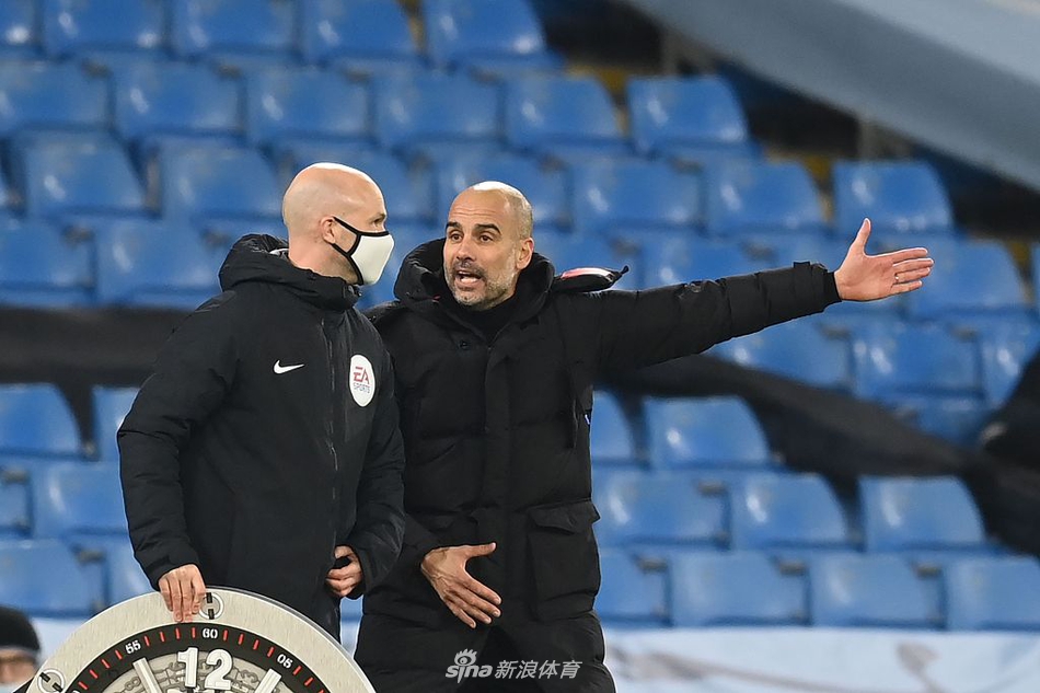 [英超]曼城1-1西布朗