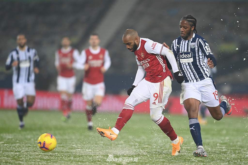 [英超]西布朗0-4阿森纳 拉卡泽特两球