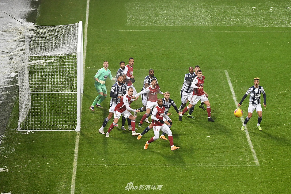 [英超]西布朗0-4阿森纳 拉卡泽特两球